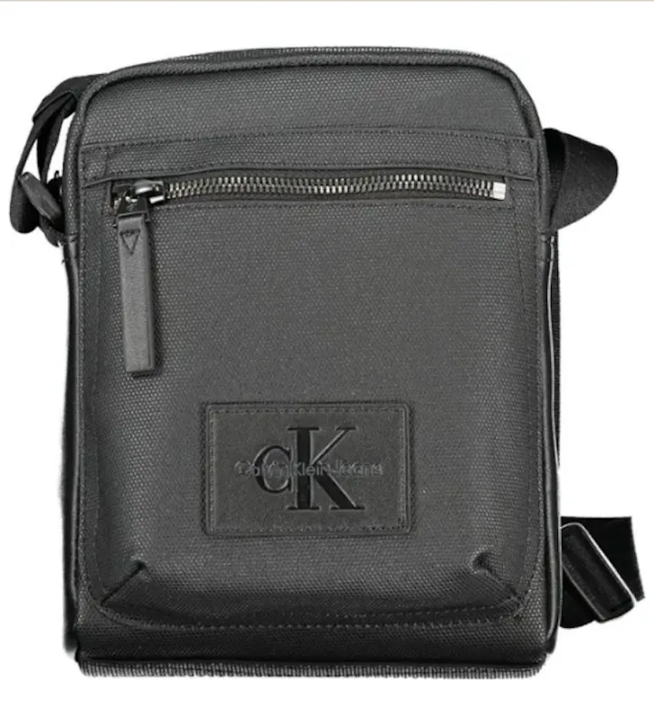 Calvin Klein Black Polyethylene Shoulder Bag sold by Siebentaschen
