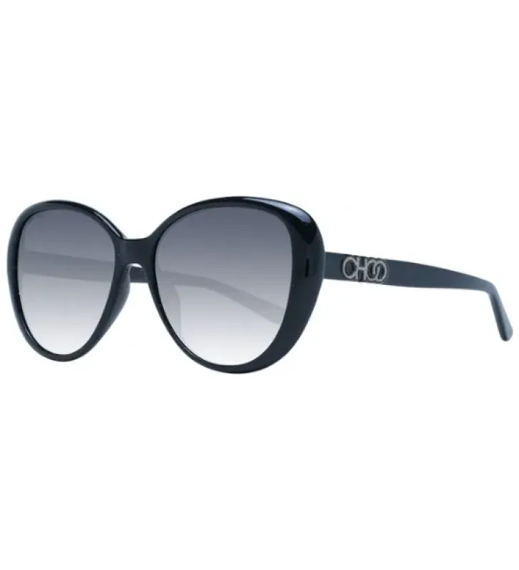 Jimmy Choo Damen Sonnenbrille mit Logo Schwarz made by Jimmy Choo