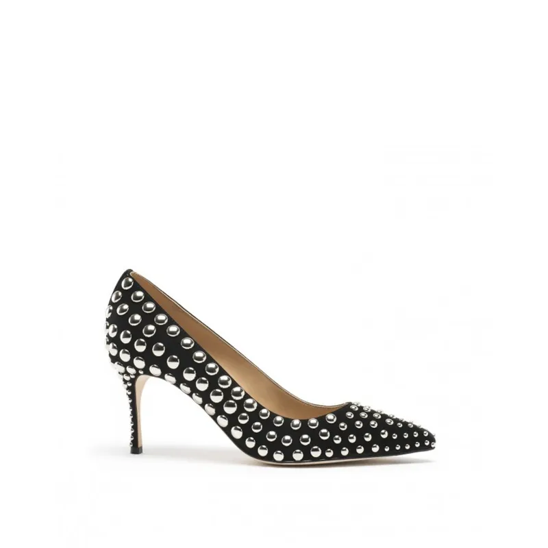Sergio Rossi Godiva 075 Studs Leather Pumps sold by Siebentaschen