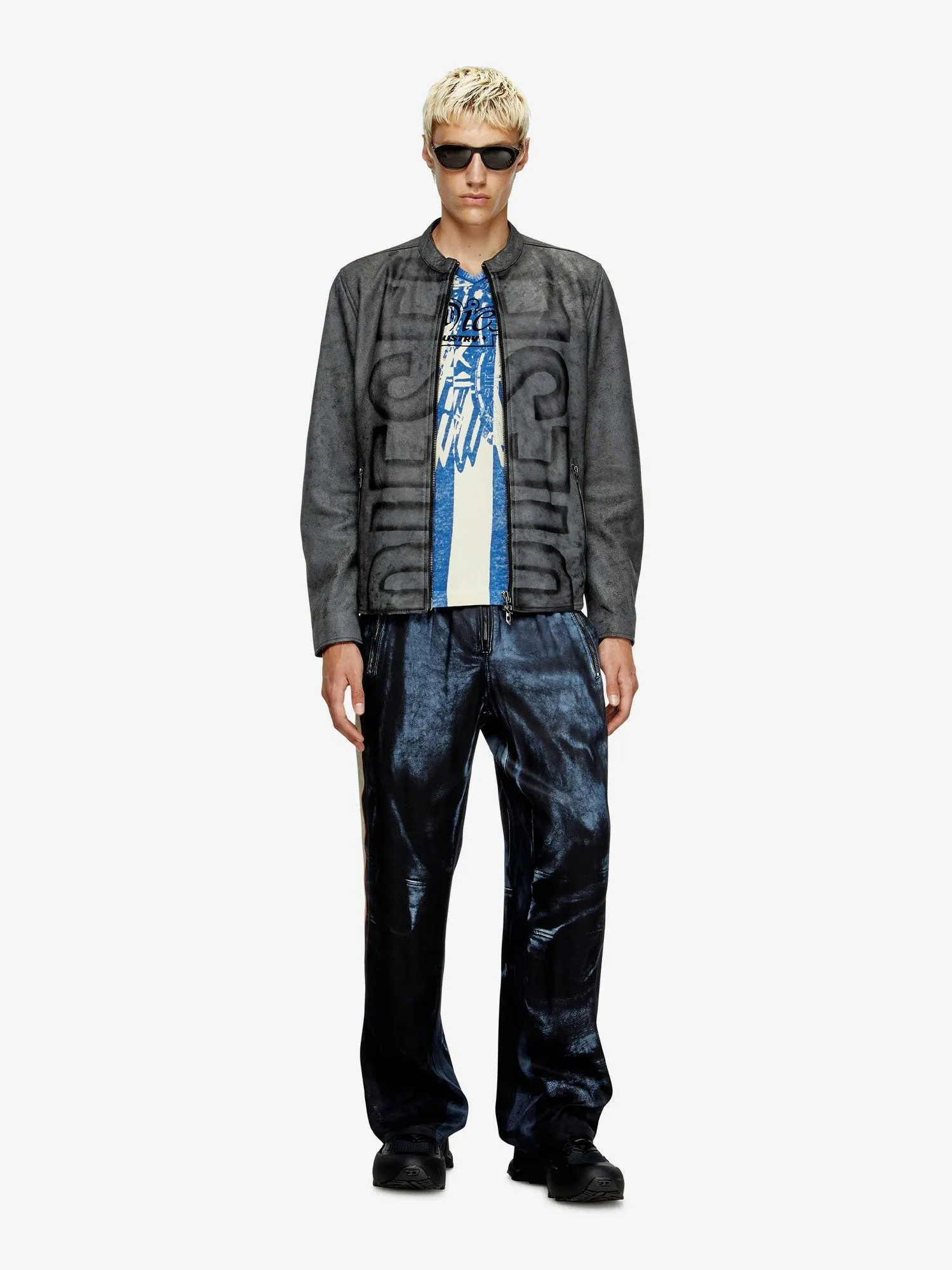 Diesel L-Evert-A biker leather jacket sold by Siebentaschen product image thumbnail 2