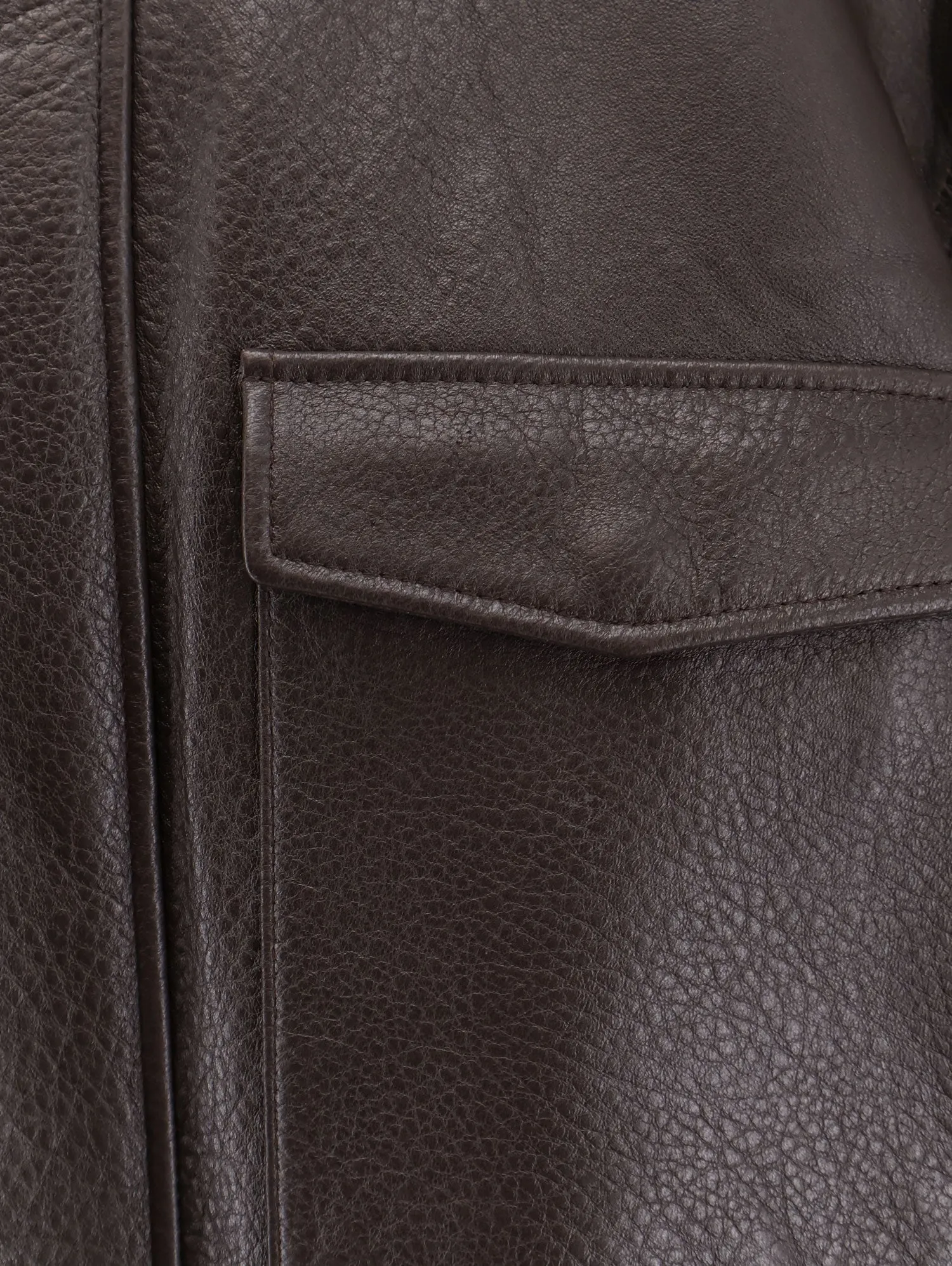 TONYWACK Long leather jacket sold by Siebentaschen product image thumbnail 3