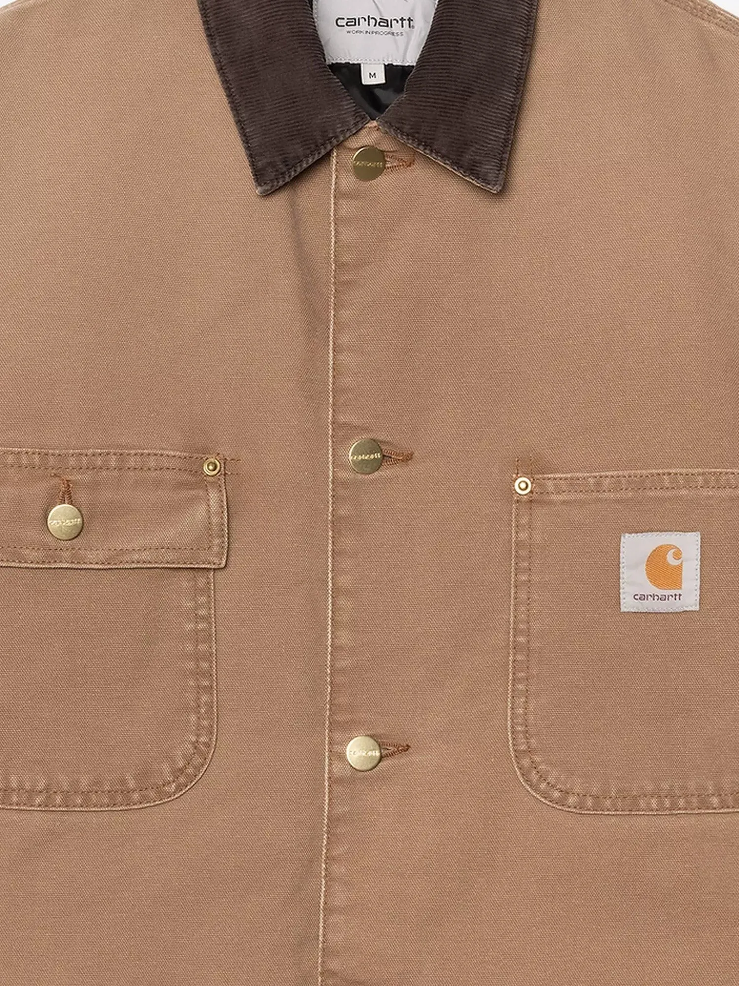 Carhartt Wip OG Chore Coat organic cotton padded jacket sold by Siebentaschen product image thumbnail 3
