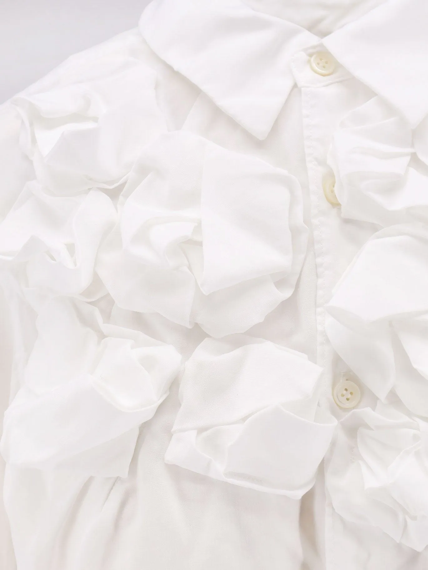 COMME DES GARCONS PLAY Ruffles shirt sold by Siebentaschen product image thumbnail 3