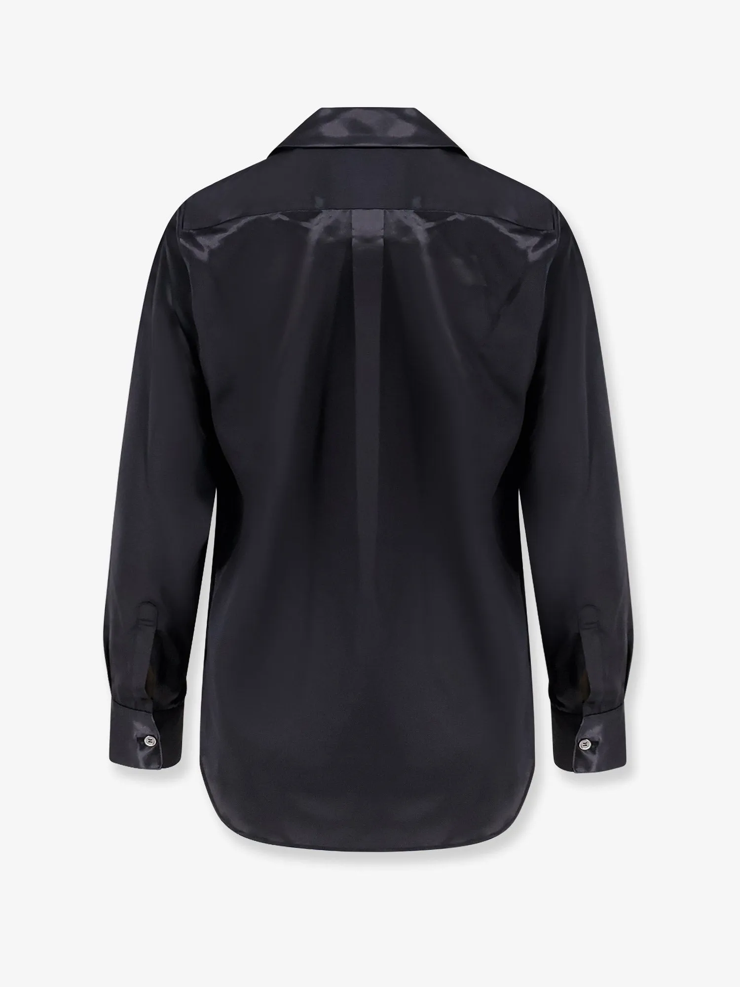 COMME DES GARCONS PLAY Satin shirt with maxi bow sold by Siebentaschen product image thumbnail 2