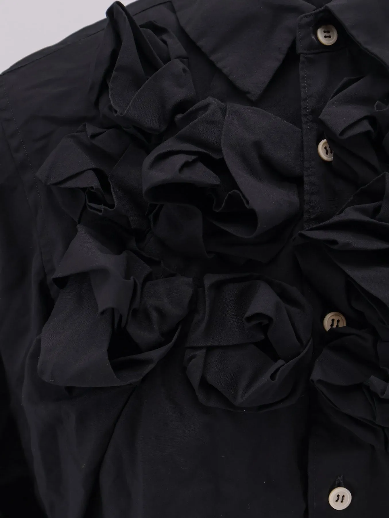 COMME DES GARCONS PLAY Ruffles shirt sold by Siebentaschen product image thumbnail 3