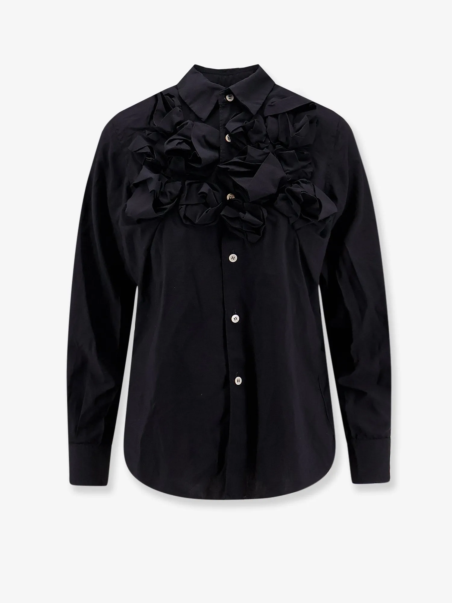 COMME DES GARCONS PLAY Ruffles shirt sold by Siebentaschen