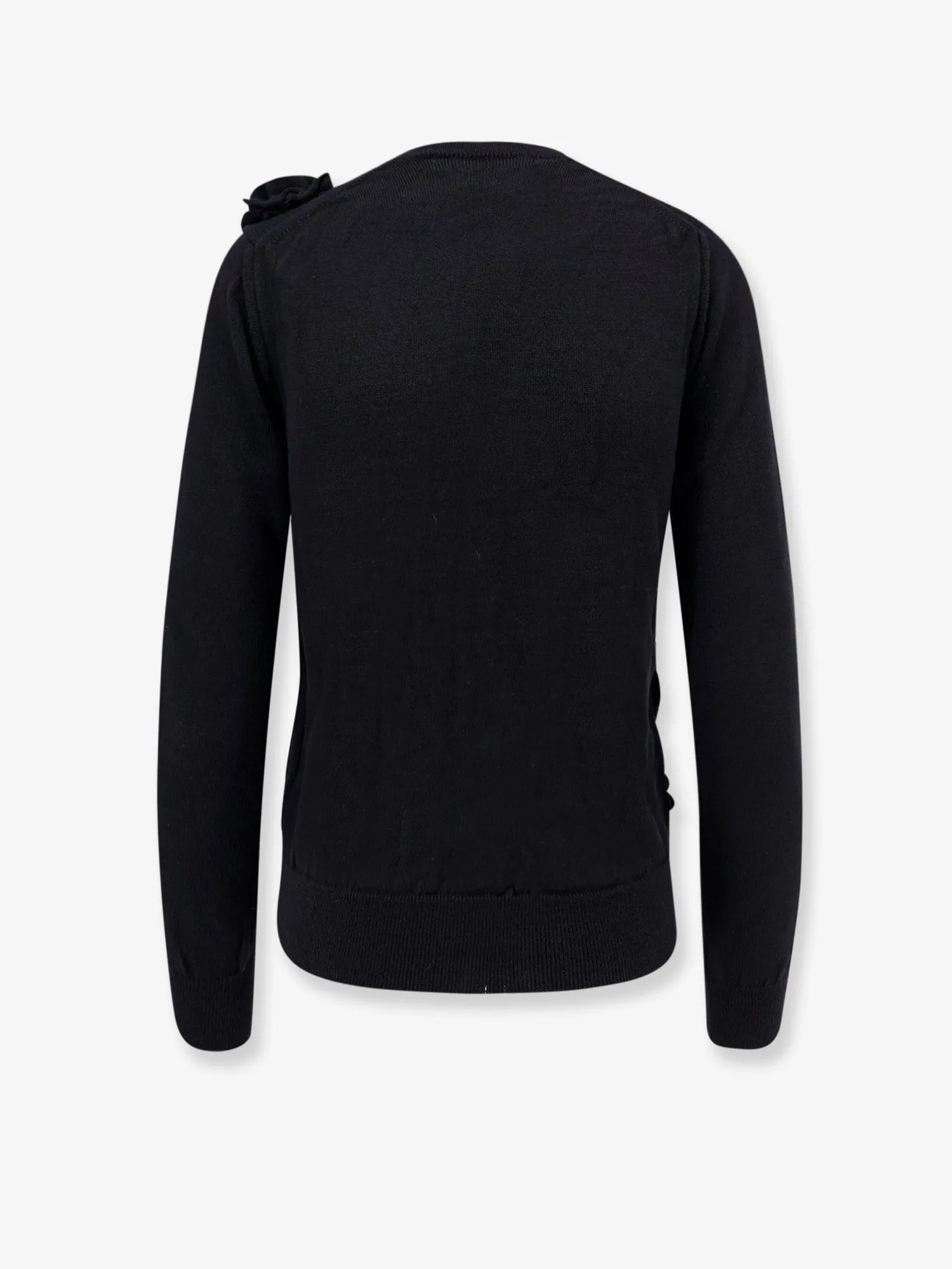 COMME DES GARCONS PLAY Wool cardigan with ruffled detail sold by Siebentaschen product image thumbnail 5