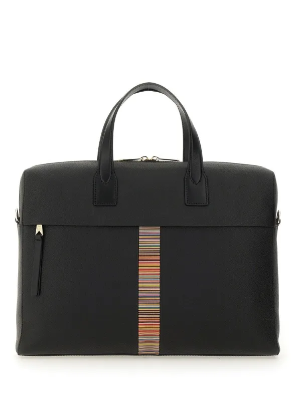 PAUL SMITH "SIGNATURE STRIPE" BAG sold by Siebentaschen