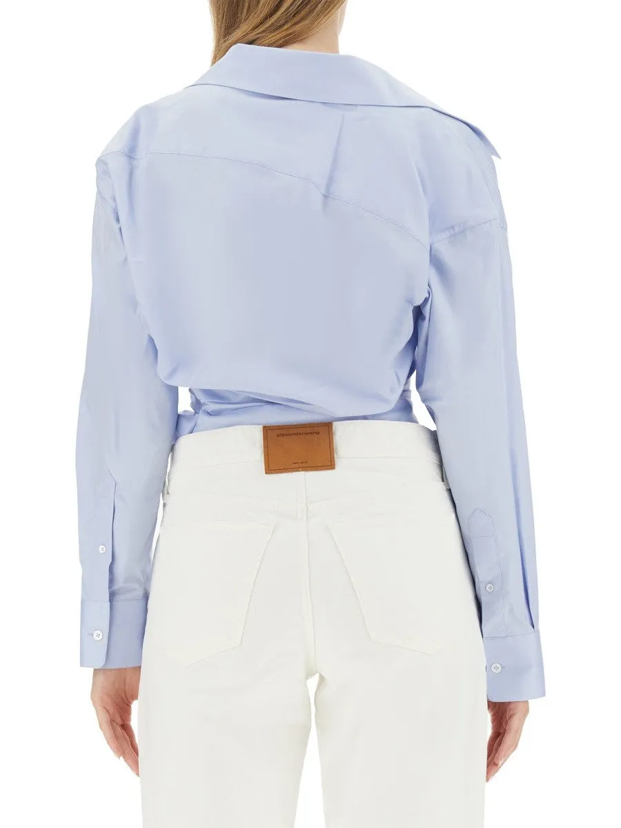 Alexander Wang DRAPED SHIRT sold by Siebentaschen product image thumbnail 3