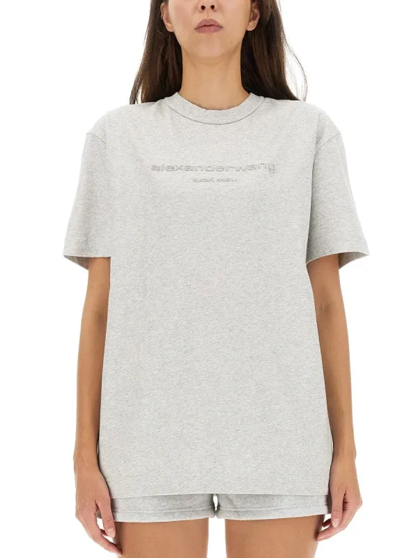 Alexander Wang T-SHIRT WITH LOGO sold by Siebentaschen
