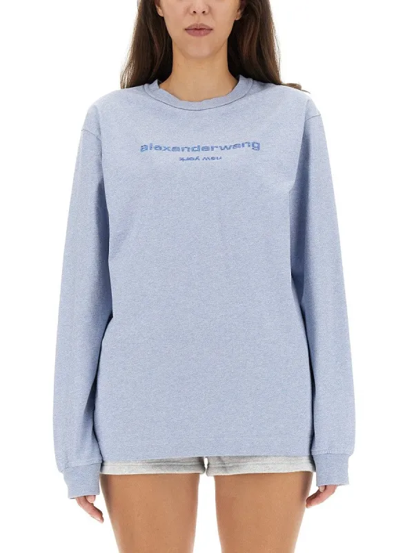 Alexander Wang SWEATSHIRT WITH LOGO sold by Siebentaschen