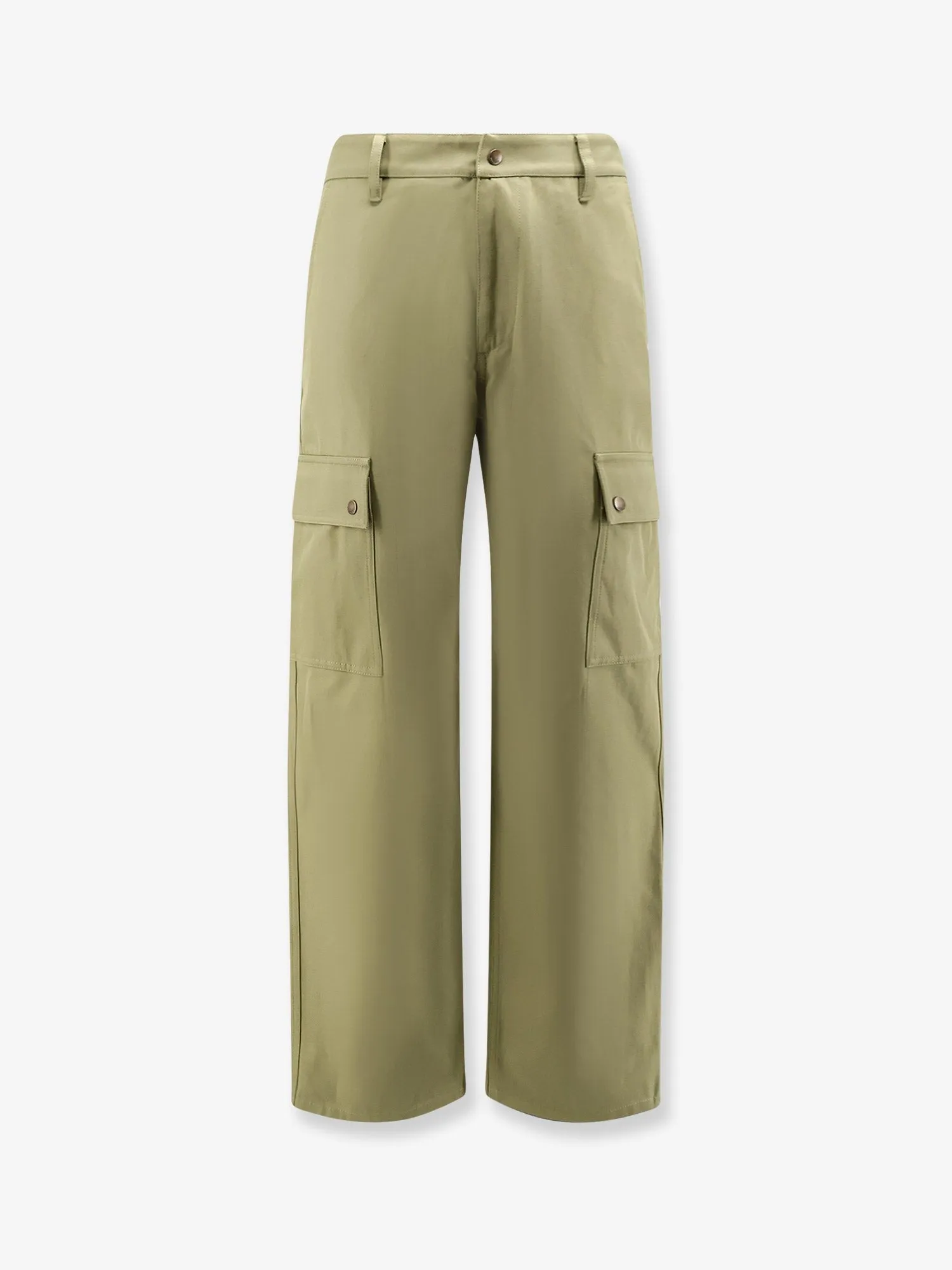 Burberry Cotton trousers with Logo embroidery sold by Siebentaschen