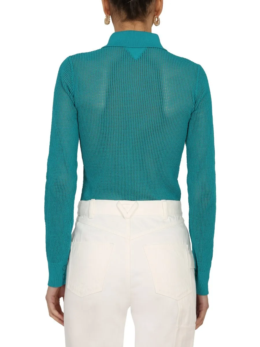 Bottega Veneta MESH CARDIGAN sold by Siebentaschen product image thumbnail 3