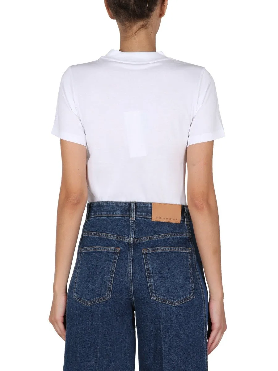 stella mccartney T-SHIRT WITH LOGO PRINT sold by Siebentaschen product image thumbnail 4