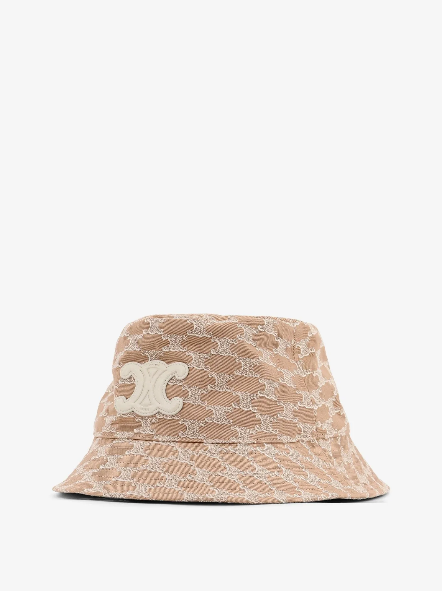 Celine Cotton hat with Triomphe logo all-over sold by Siebentaschen product image thumbnail 2