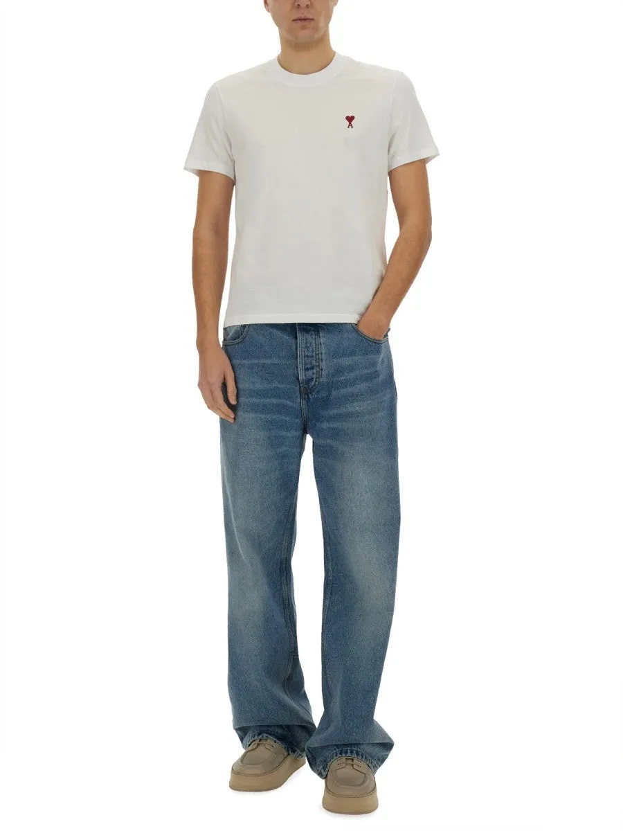 AMI PARIS T-SHIRT WITH LOGO sold by Siebentaschen product image thumbnail 2