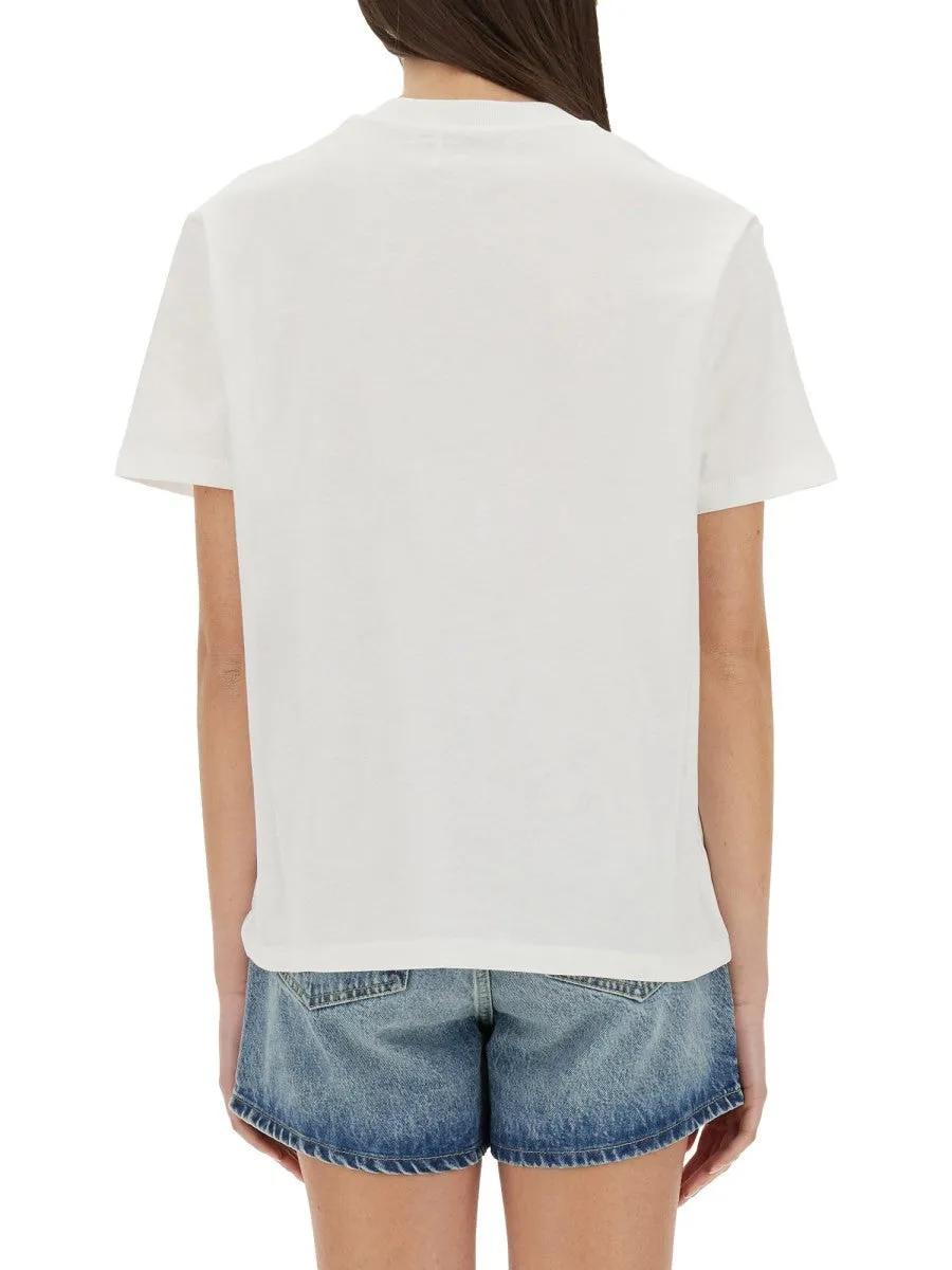 AMI PARIS T-SHIRT WITH LOGO sold by Siebentaschen product image thumbnail 3