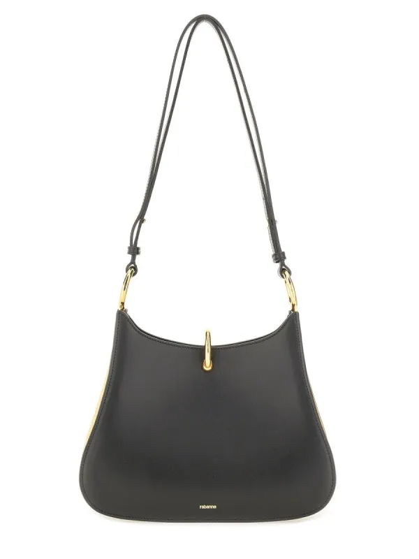 RABANNE MEDIUM LEATHER RING BAG sold by Siebentaschen