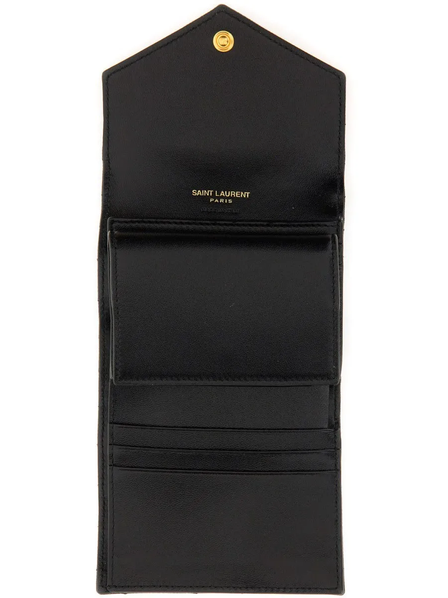 Saint Laurent "CASSANDRE" MATELASSÉ MULTI-FOLD WALLET sold by Siebentaschen product image thumbnail 4