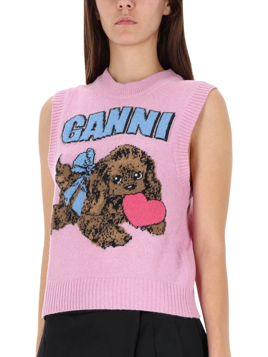GANNI "PUPPY" VEST sold by Siebentaschen product image thumbnail 3