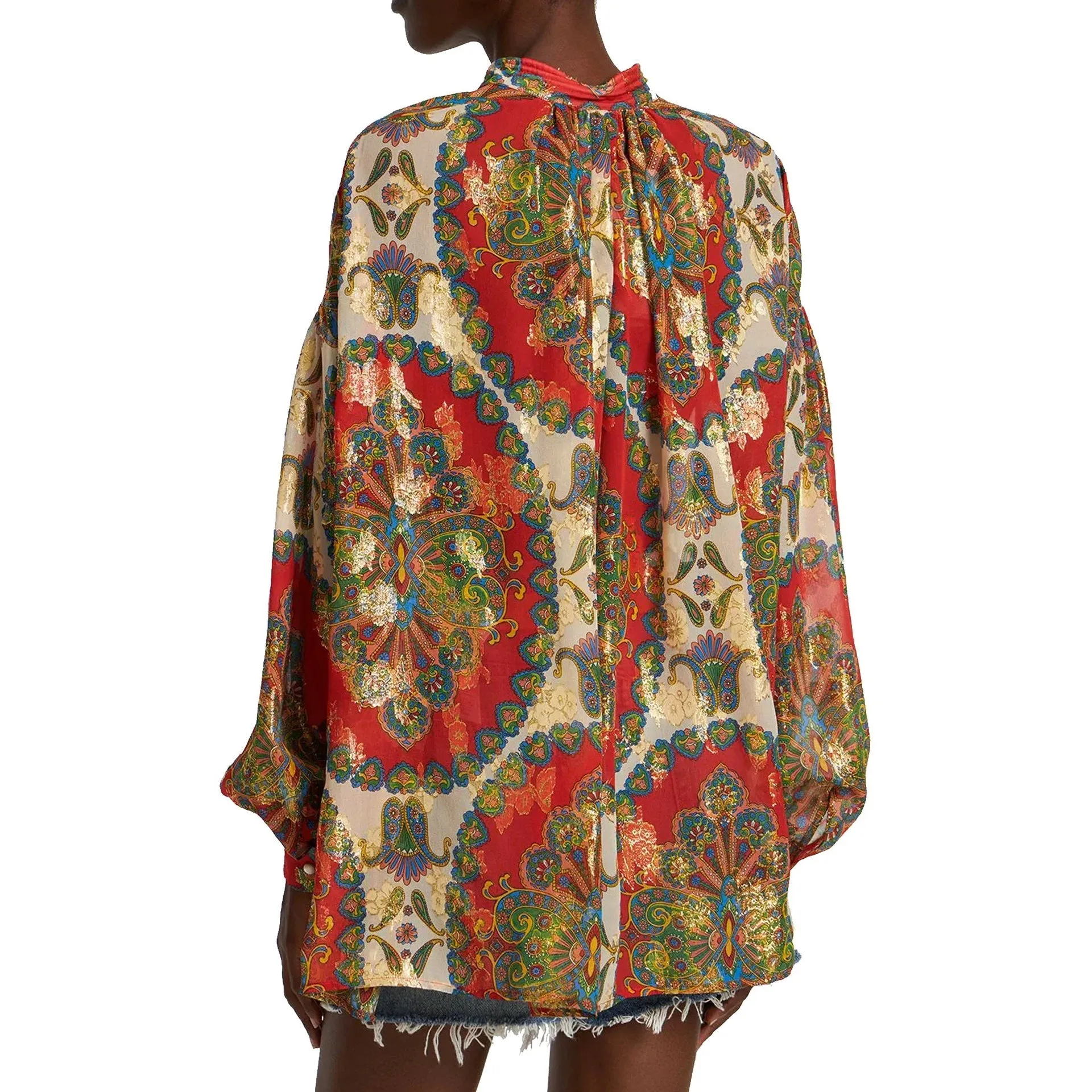 Etro Silk Printed Shirt sold by Siebentaschen product image thumbnail 3