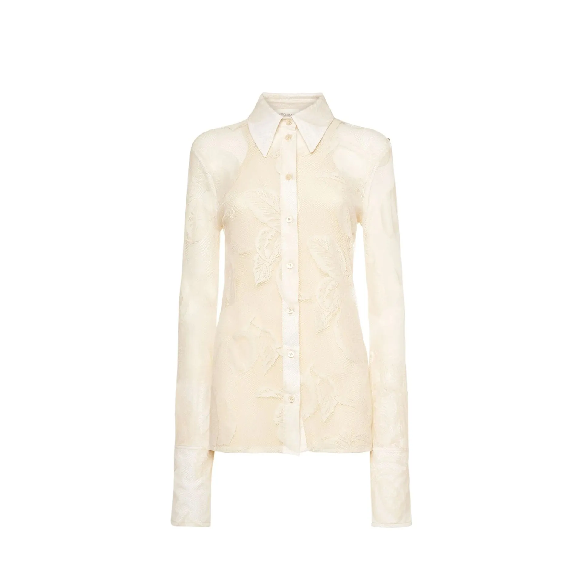 Sportmax Asti Lace Up Double Layer Shirt sold by Siebentaschen