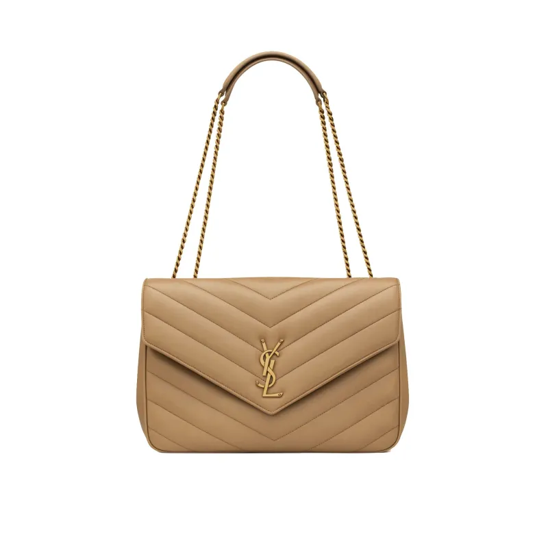 Saint Laurent loulou large shoulder bag sold by Siebentaschen