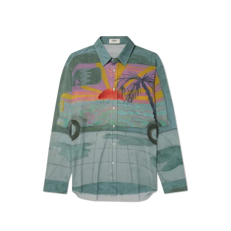 Celine Printed Shirt made by Celine