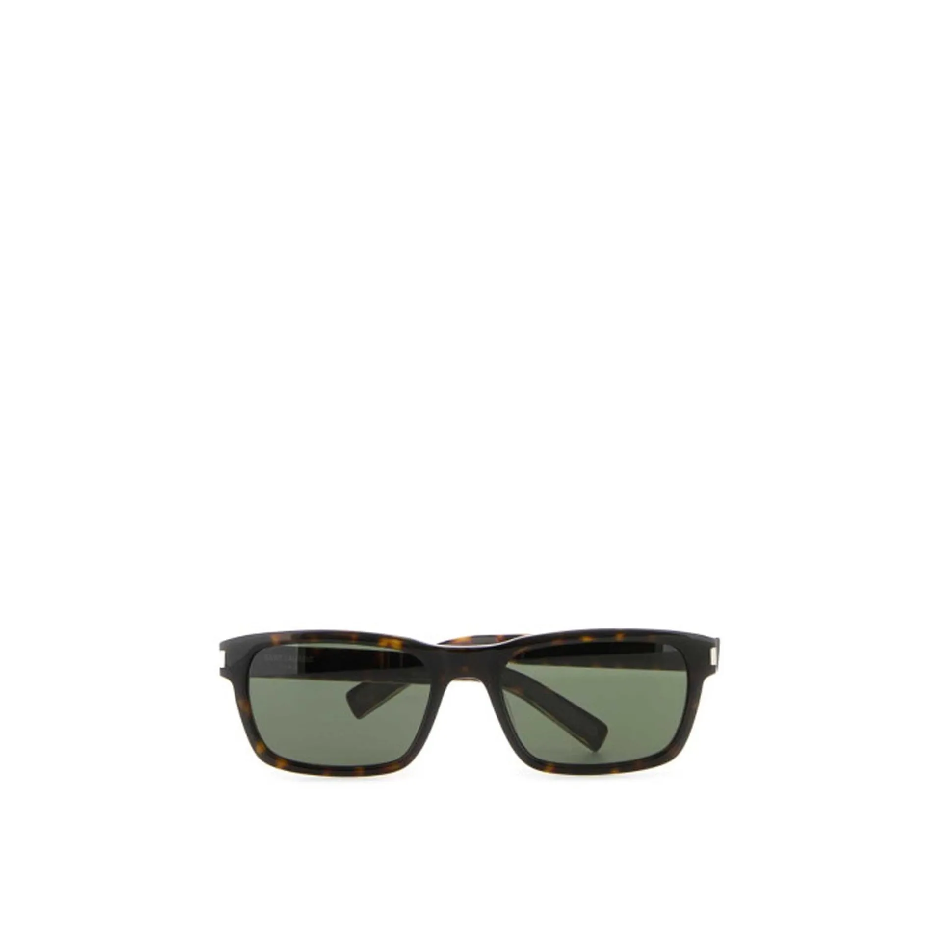Saint Laurent Square Logo Sunglasses sold by Siebentaschen