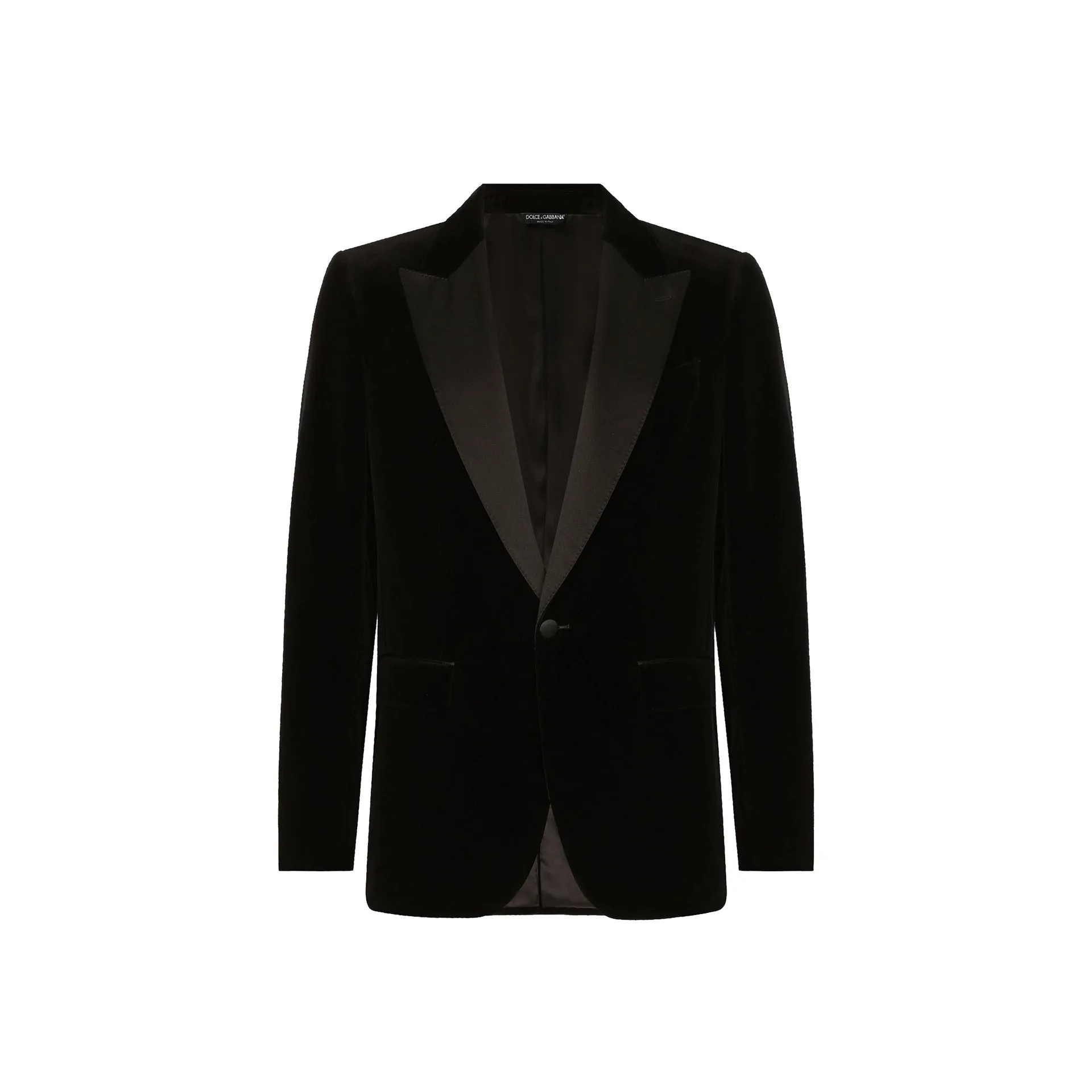 Dolce & Gabbana Tuxedo Velvet Jacket sold by Siebentaschen