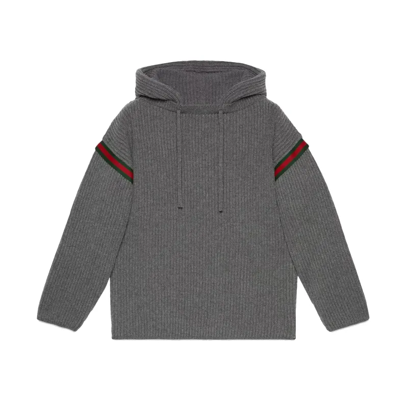 Gucci Wool Zipped Sweatshirt made by Gucci