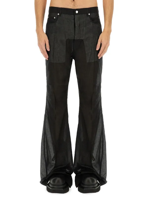 RICK OWENS BOOTCUT PANTS sold by Siebentaschen