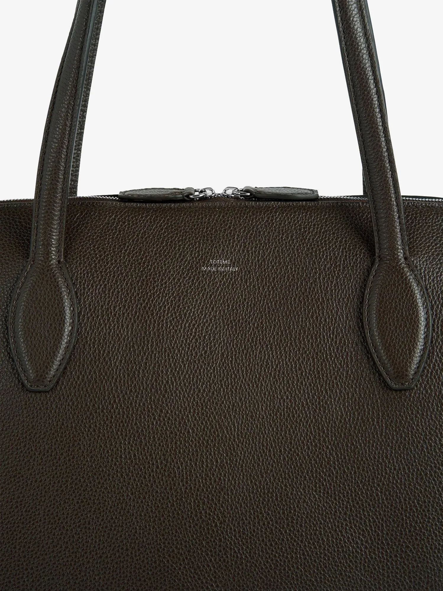 TOTEME Leather handbag with engraved logo on the front sold by Siebentaschen product image thumbnail 3