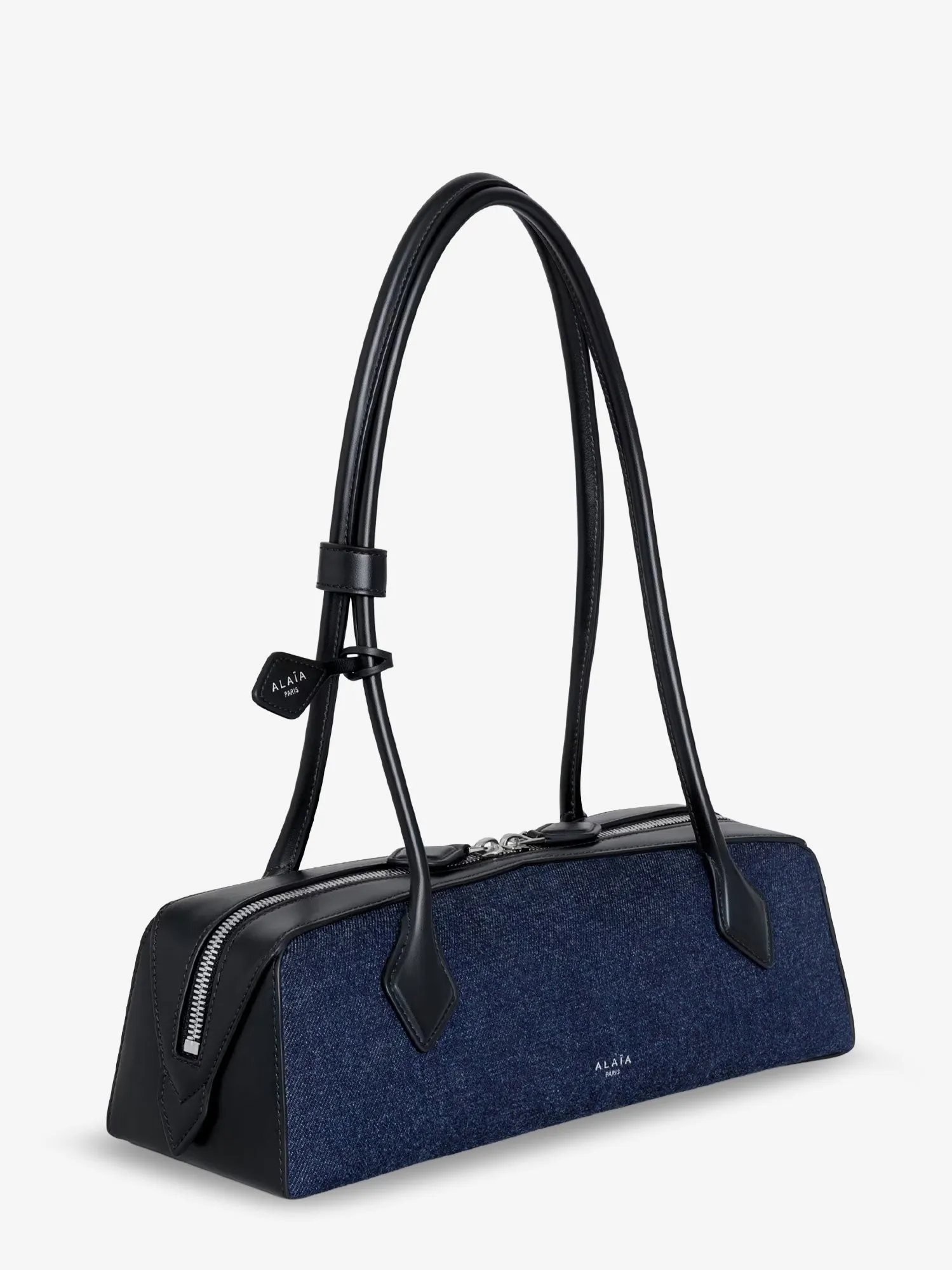 ALAIA Le Teckel denim shoulder bag sold by Siebentaschen product image thumbnail 3