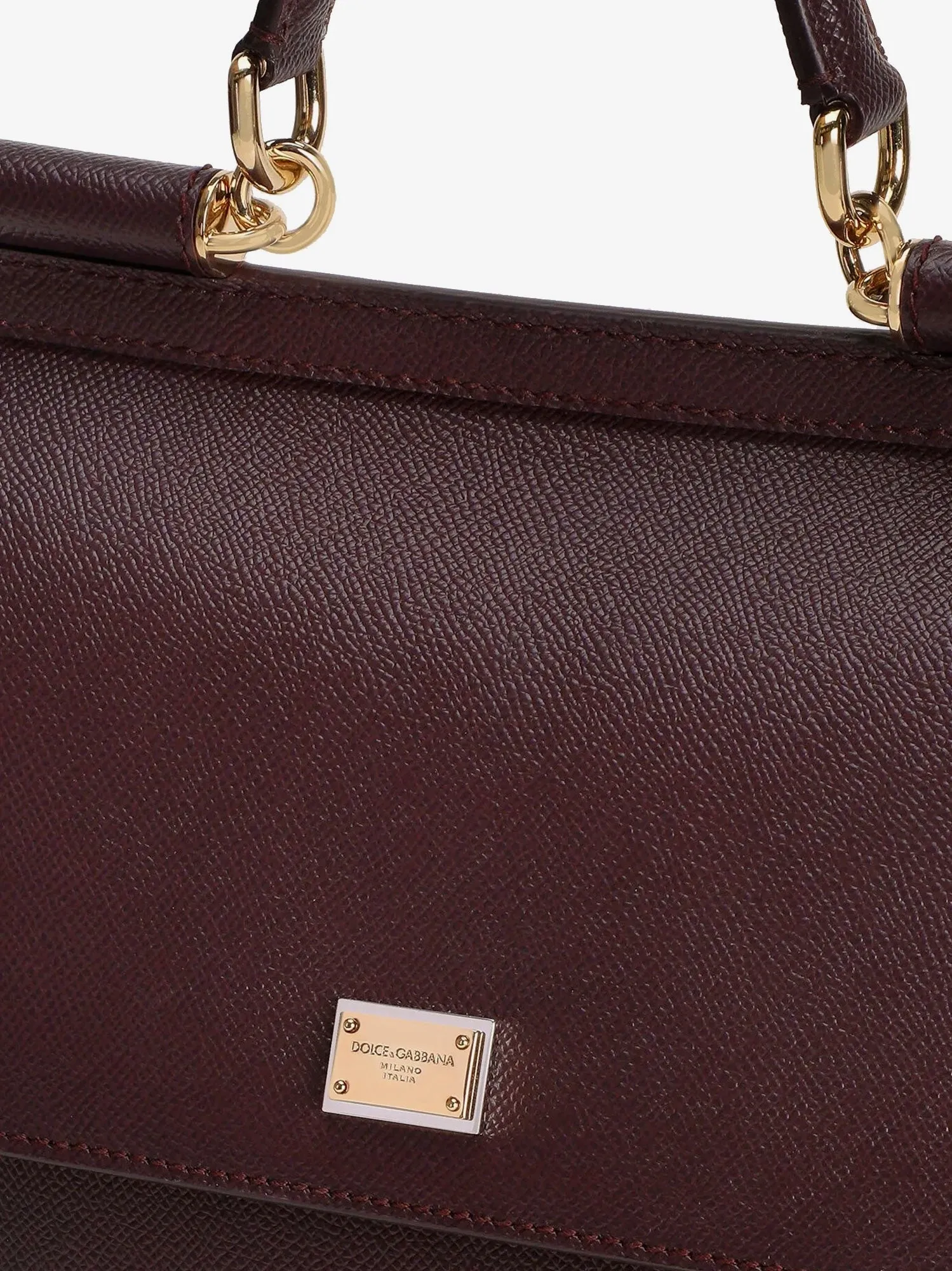 Dolce & Gabbana Sicily leather shoulder bag sold by Siebentaschen product image thumbnail 5