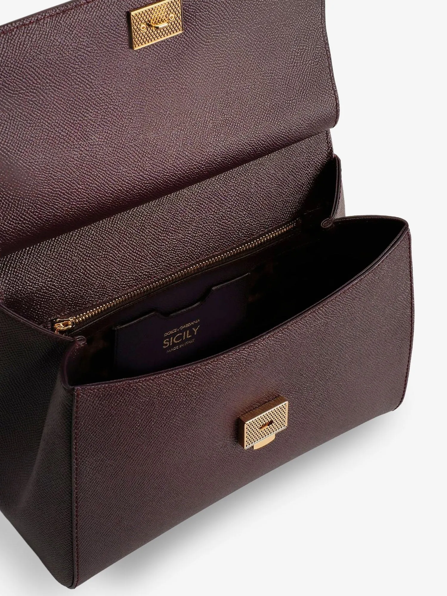 Dolce & Gabbana Sicily leather shoulder bag sold by Siebentaschen product image thumbnail 4