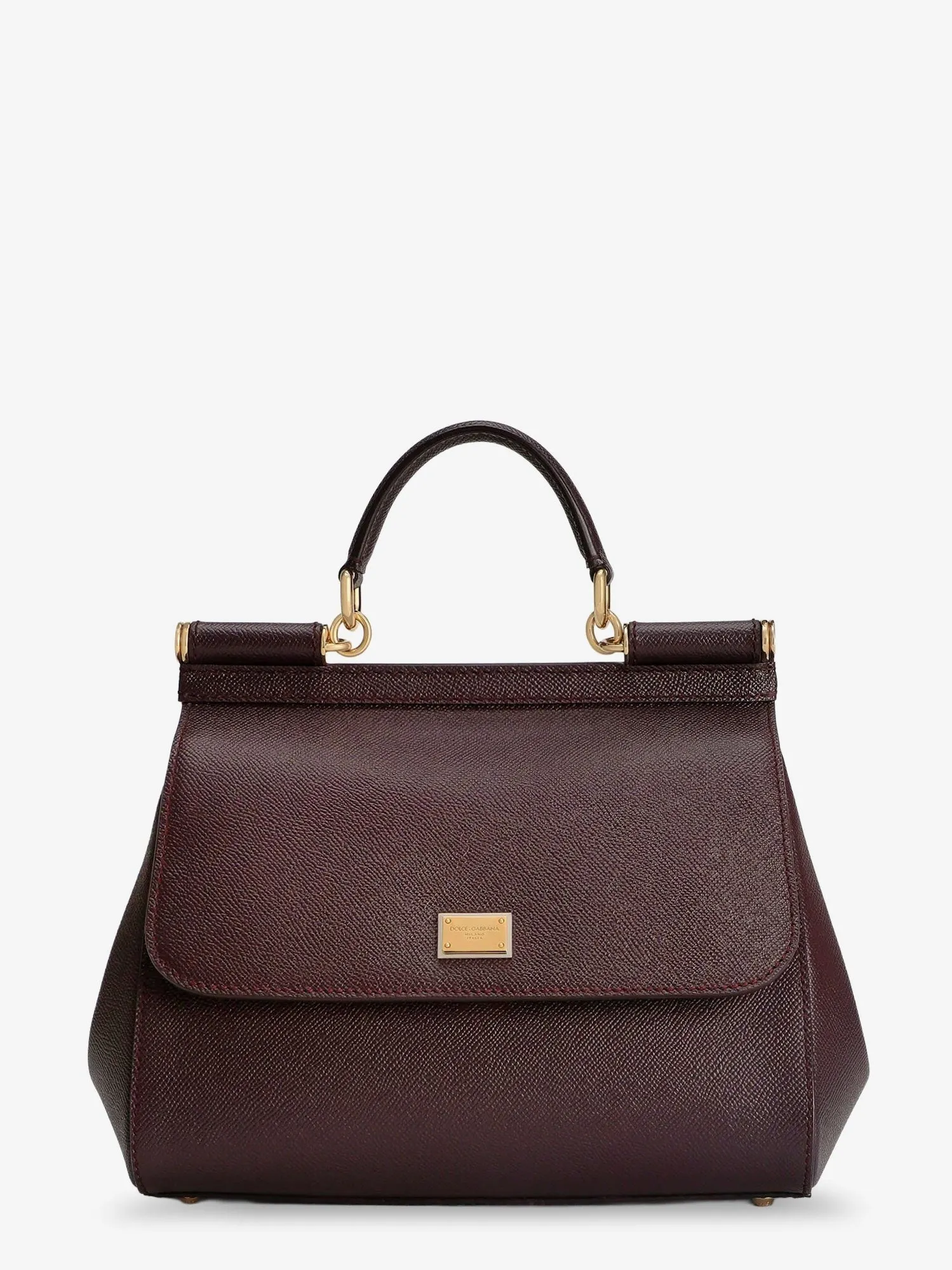 Dolce & Gabbana Sicily leather shoulder bag sold by Siebentaschen