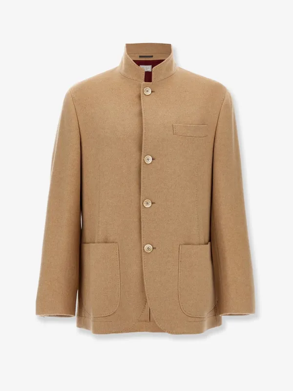 Brunello Cucinelli Cashmere and vicuna coat sold by Siebentaschen