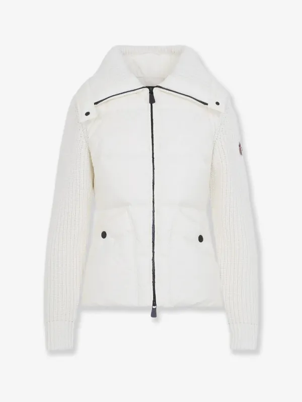 MONCLER GRENOBLE Nylon jacket with logo on the side sold by Siebentaschen