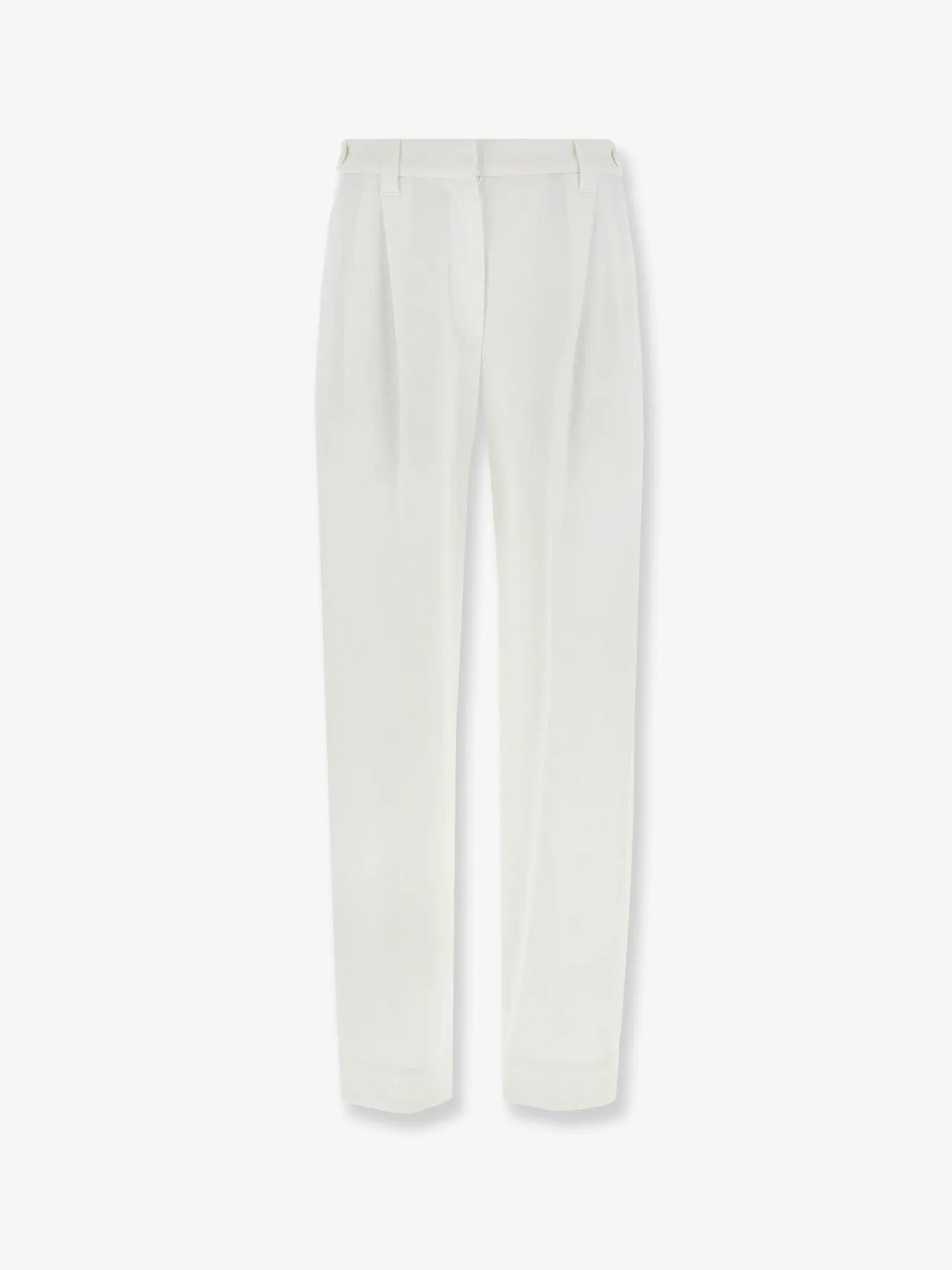 Brunello Cucinelli Cotton piquet trousers sold by Siebentaschen