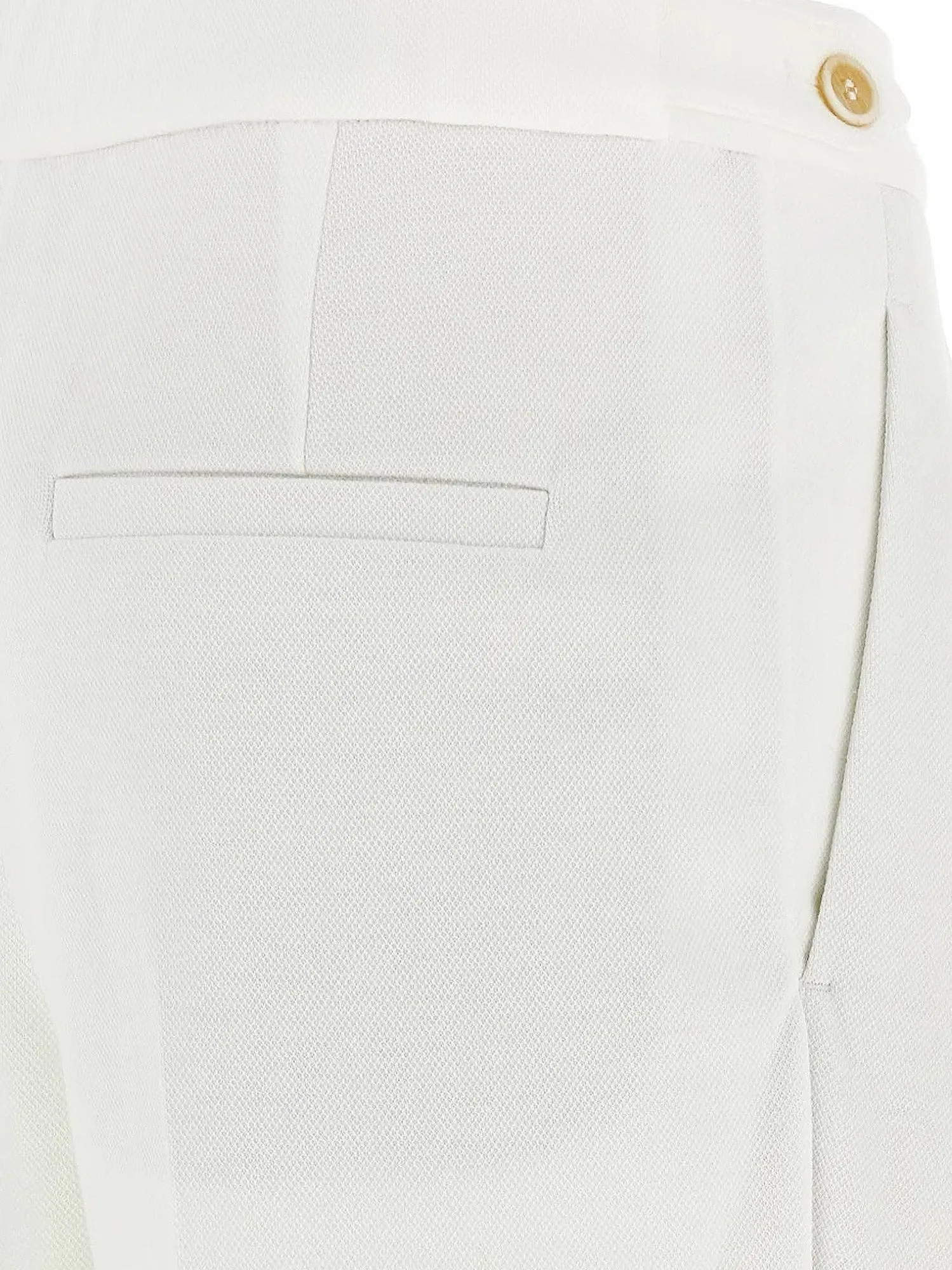 Brunello Cucinelli Cotton piquet trousers sold by Siebentaschen product image thumbnail 3