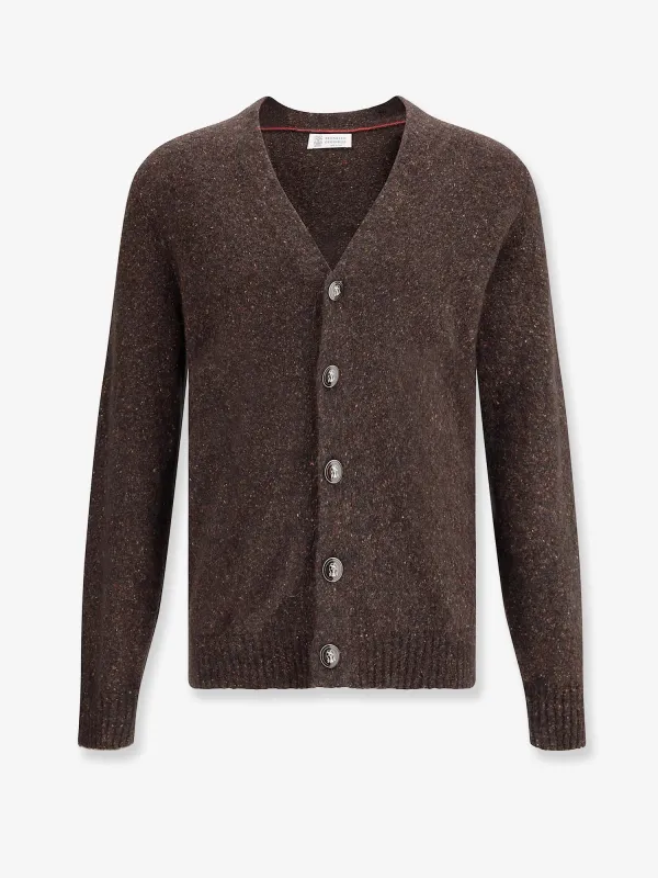 Brunello Cucinelli Alpaca, wool and silk cardigan sold by Siebentaschen