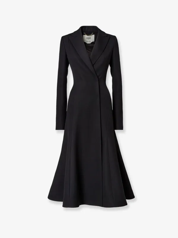 Fendi Grain De Poudre Overcoat sold by Siebentaschen