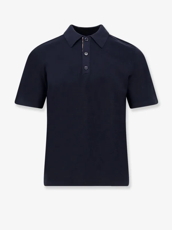Burberry Wool polo shirt sold by Siebentaschen