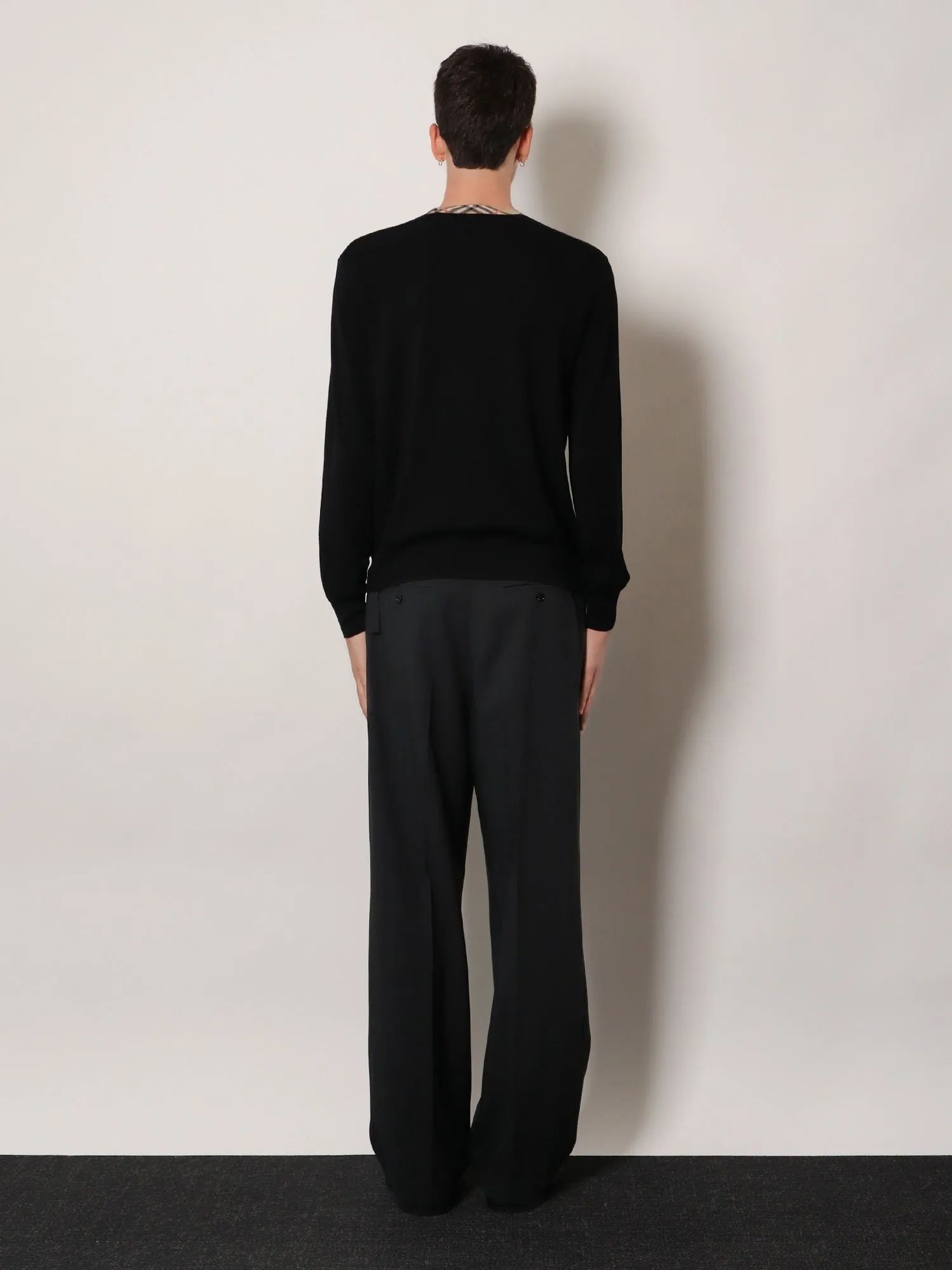 Burberry Wool sweater with Check profiles sold by Siebentaschen product image thumbnail 3