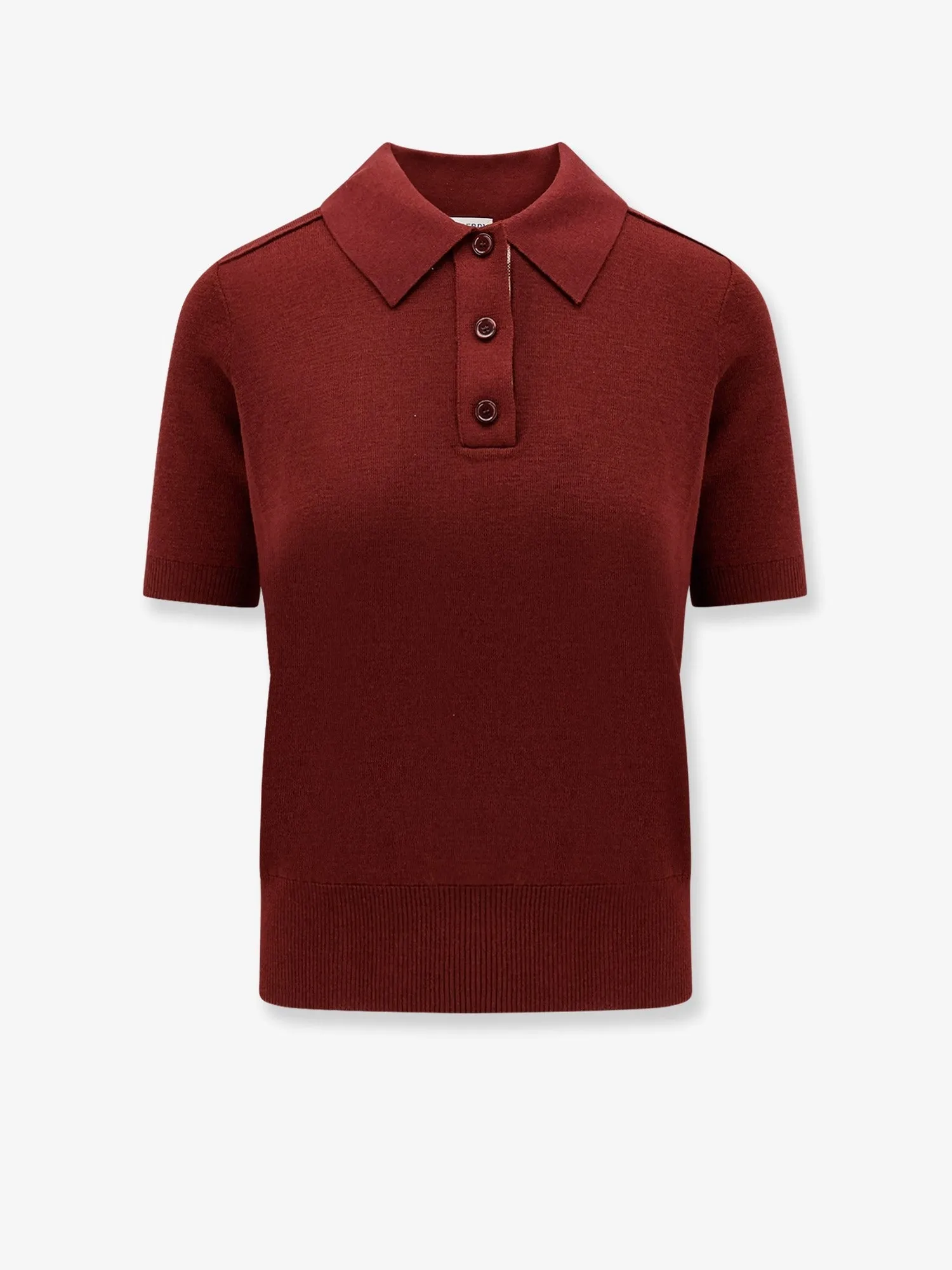 Burberry Wool polo shirt sold by Siebentaschen