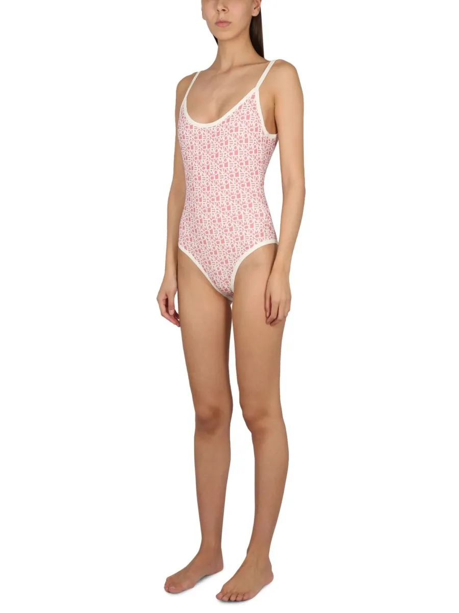 Moncler ONE PIECE SWIMSUIT WITH LOGO sold by Siebentaschen product image thumbnail 2