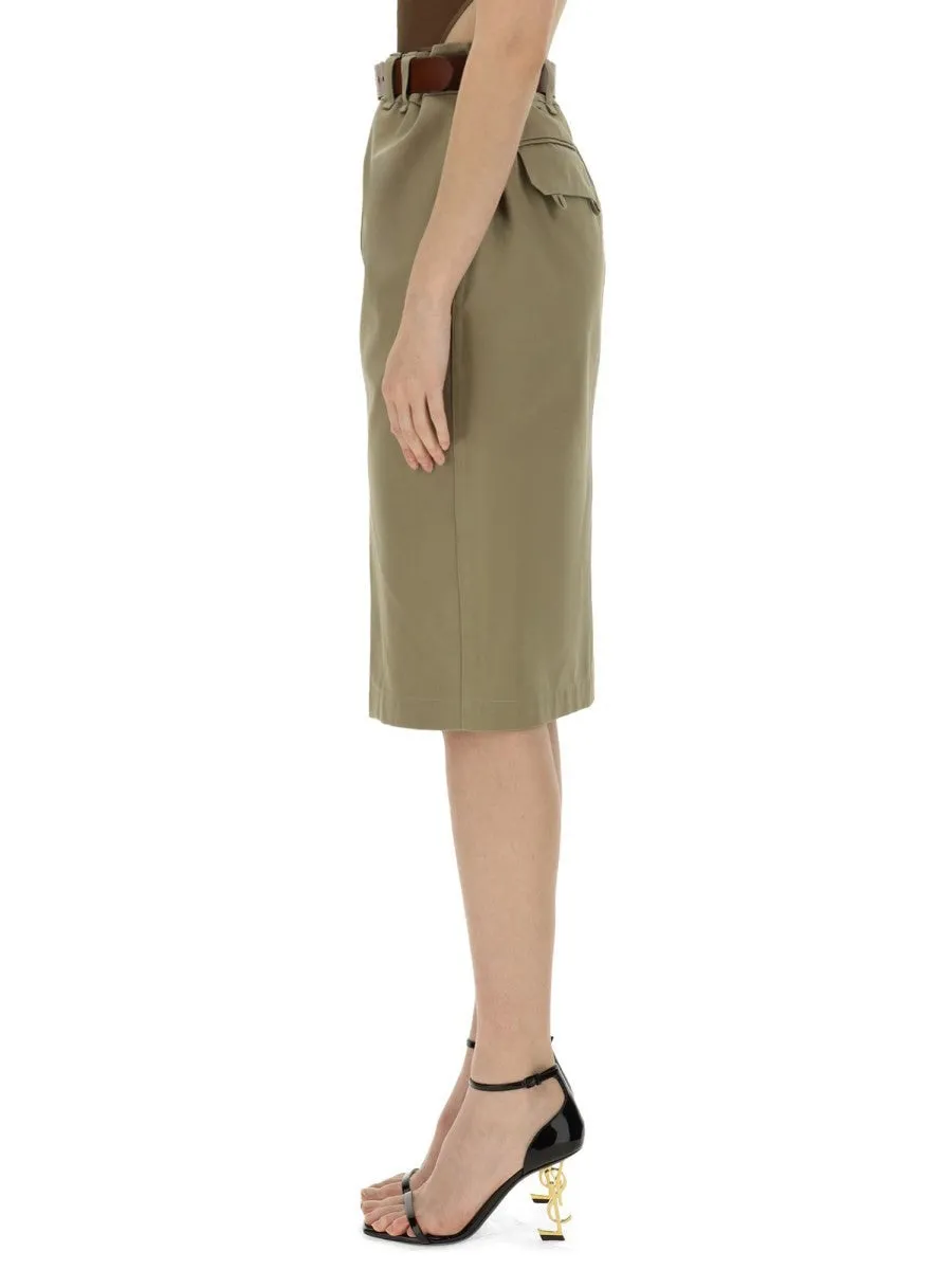 Saint Laurent PENCIL SKIRT. sold by Siebentaschen product image thumbnail 3