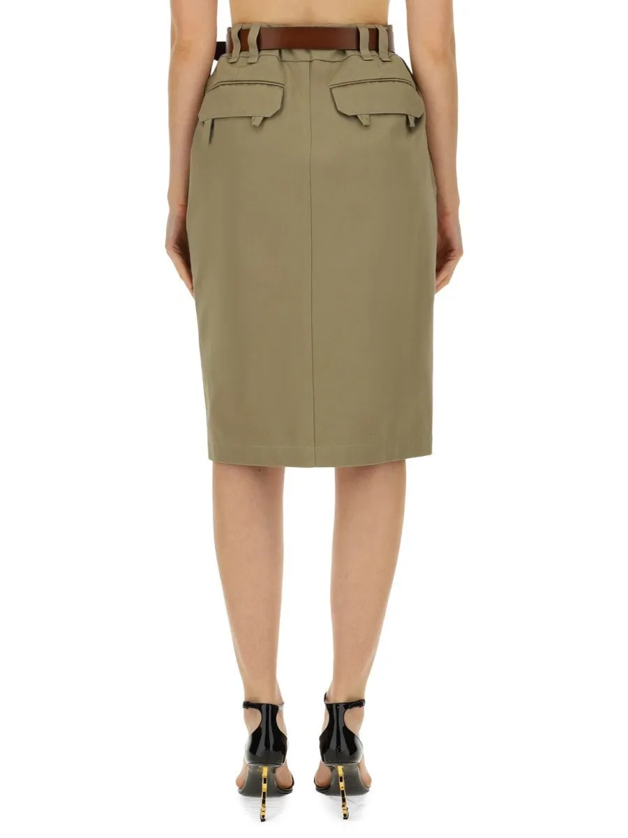 Saint Laurent PENCIL SKIRT. sold by Siebentaschen product image thumbnail 4