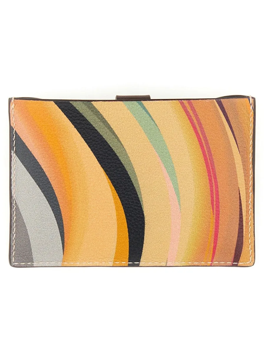PAUL SMITH CARD HOLDER "DUSKY SWIRL" sold by Siebentaschen product image thumbnail 2
